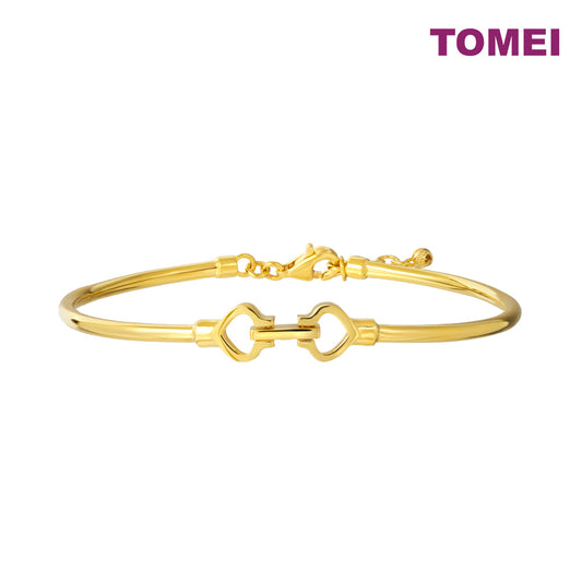 TOMEI Lusso Italia Bangle, Yellow Gold 916