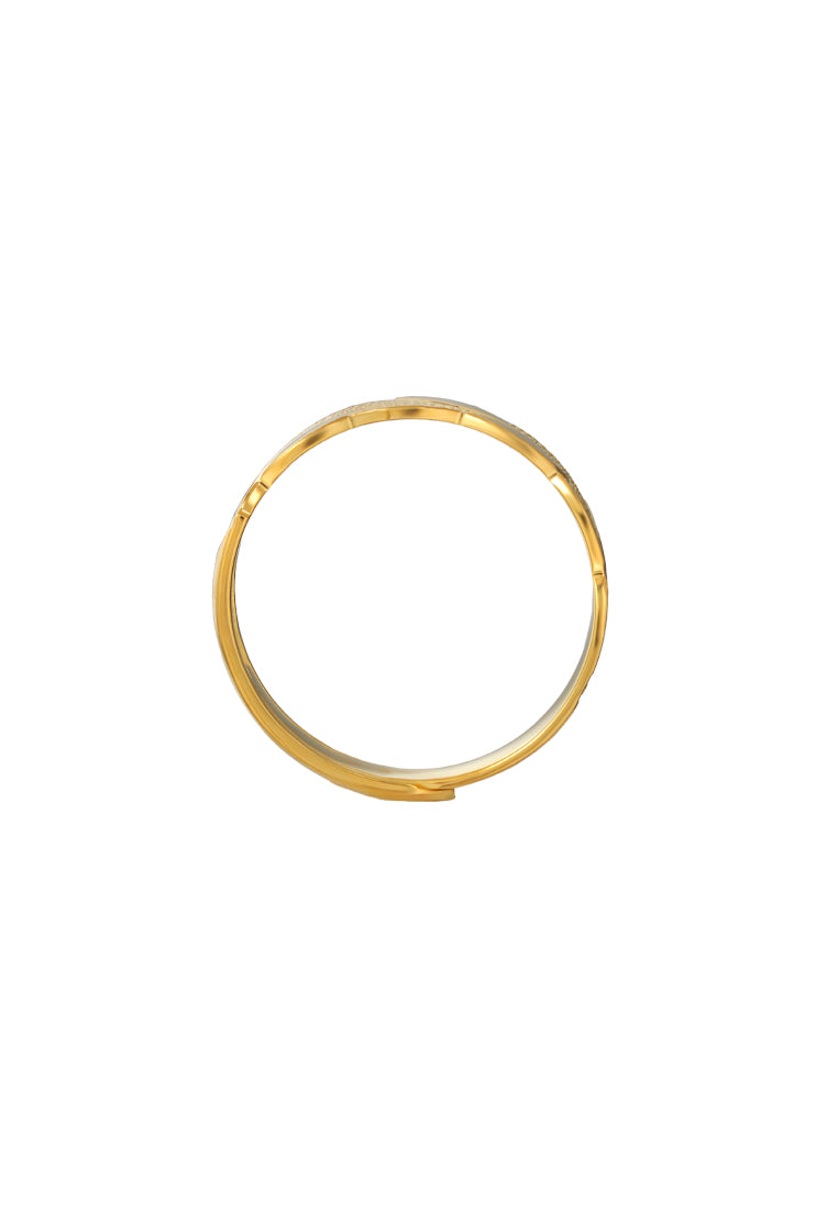 TOMEI X Xifu Wedding Band, Yellow Gold 999