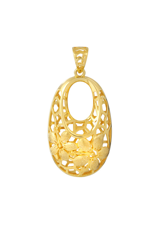TOMEI Sri Puteri Collection Pendant, Yellow Gold 916