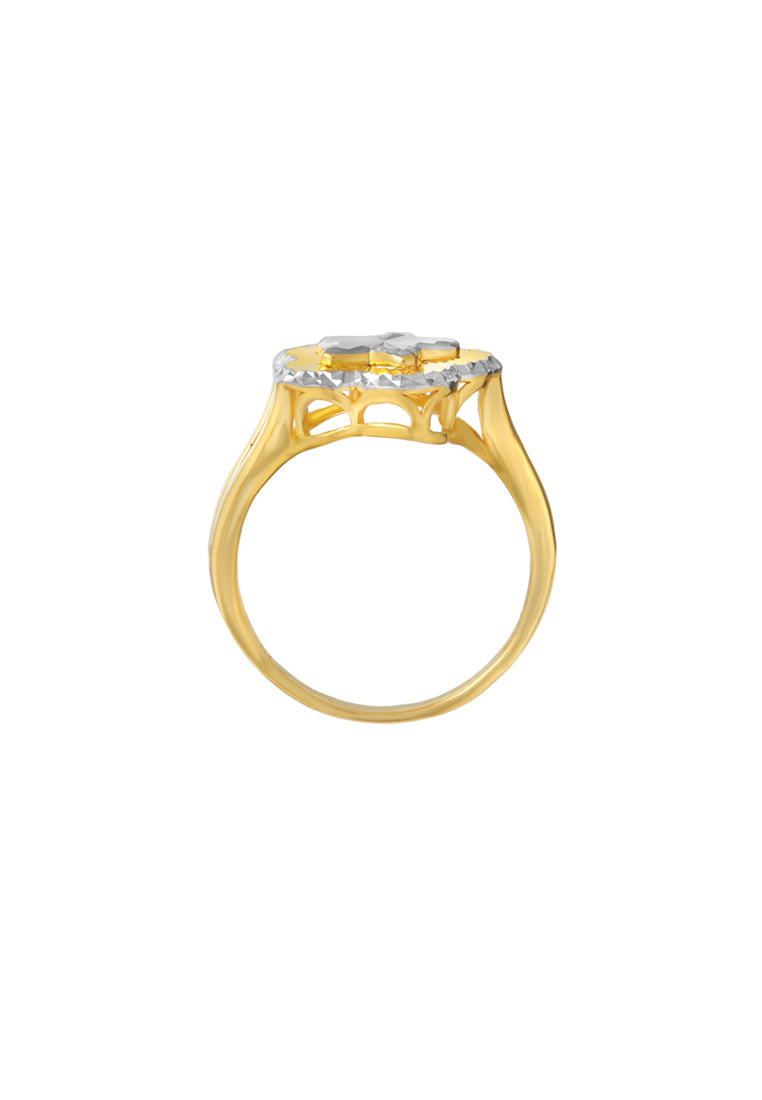 TOMEI X Xifu Wedding Band, Yellow Gold 999