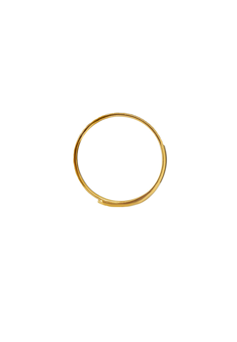 TOMEI X Xifu Wedding Band (XiZi), Yellow Gold 999