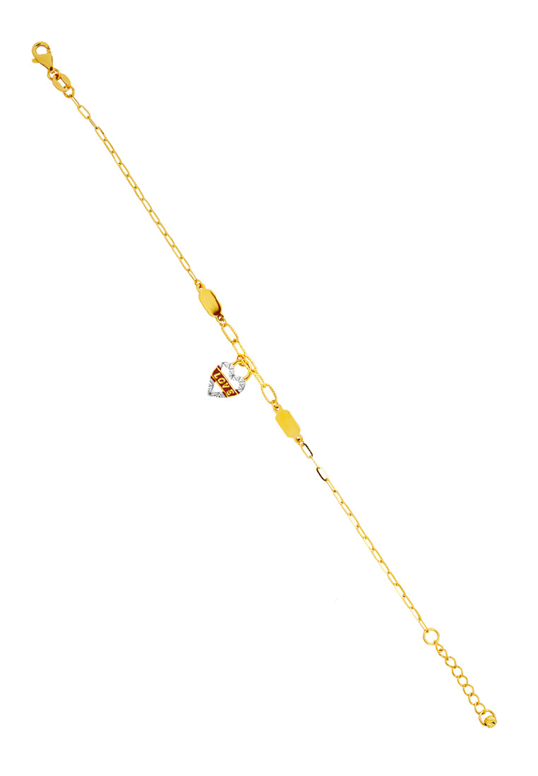 TOMEI Lusso Italia Bracelet, Yellow Gold 916