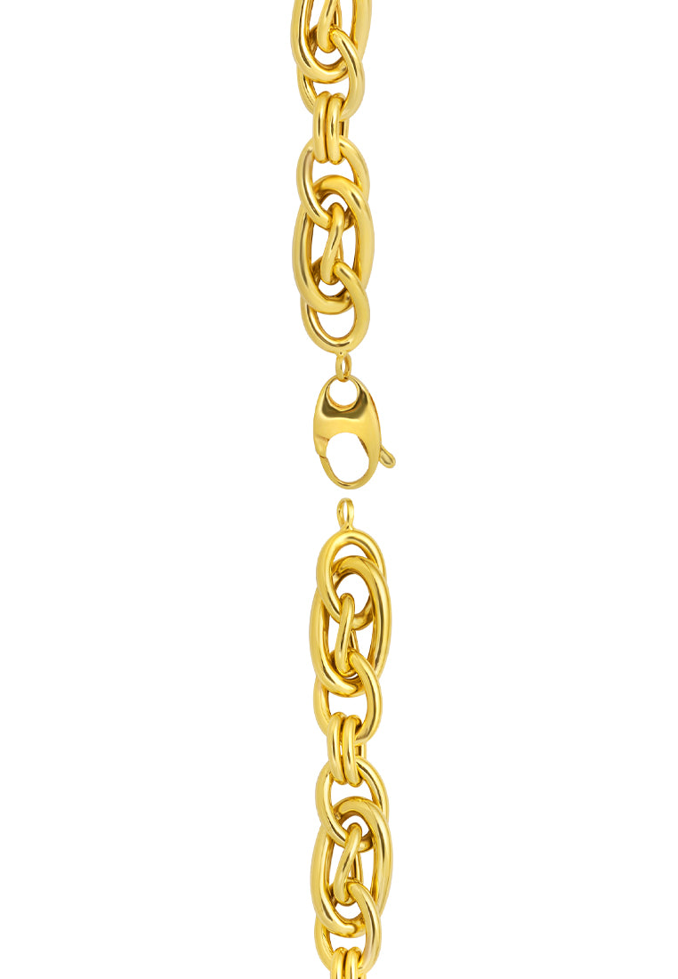 TOMEI Lusso Italia Bracelet, Yellow Gold 916