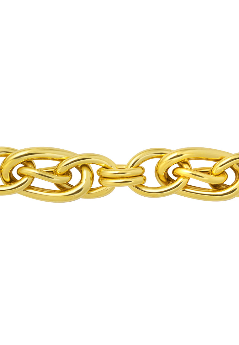 TOMEI Lusso Italia Bracelet, Yellow Gold 916