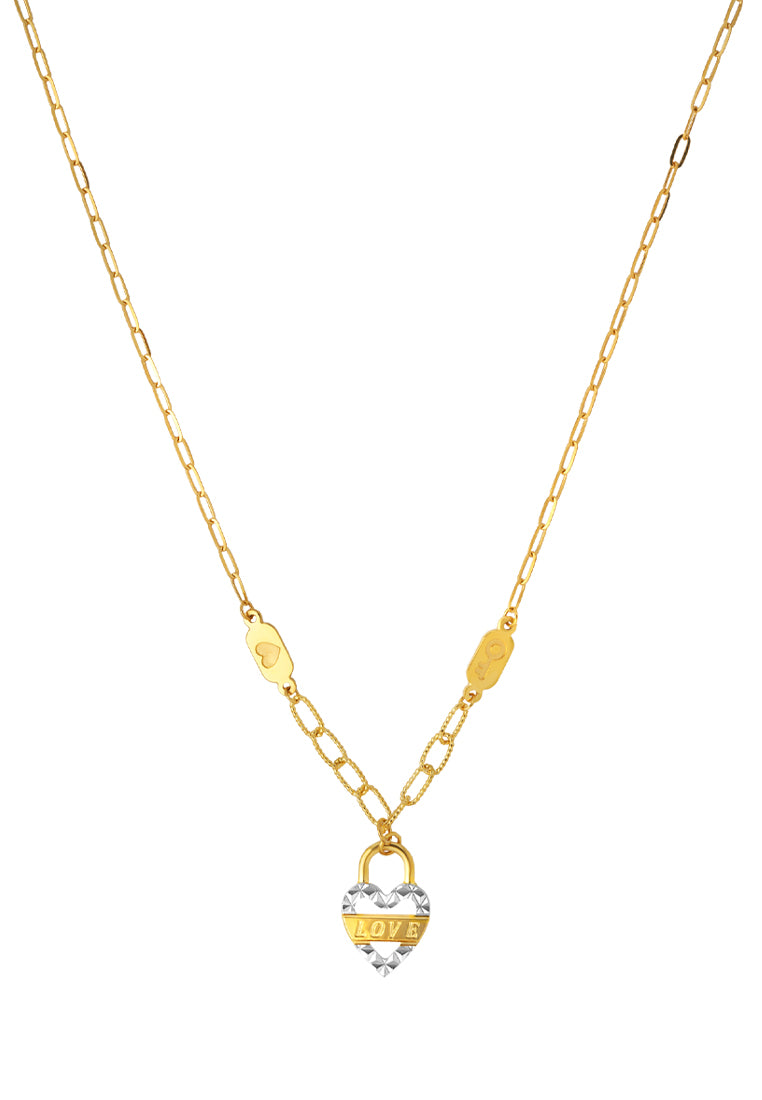 TOMEI Lusso Italia Necklace, Yellow Gold 916