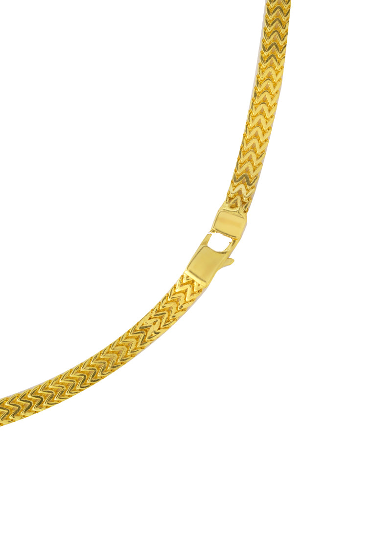 TOMEI Wondrous Necklace, Yellow Gold 916
