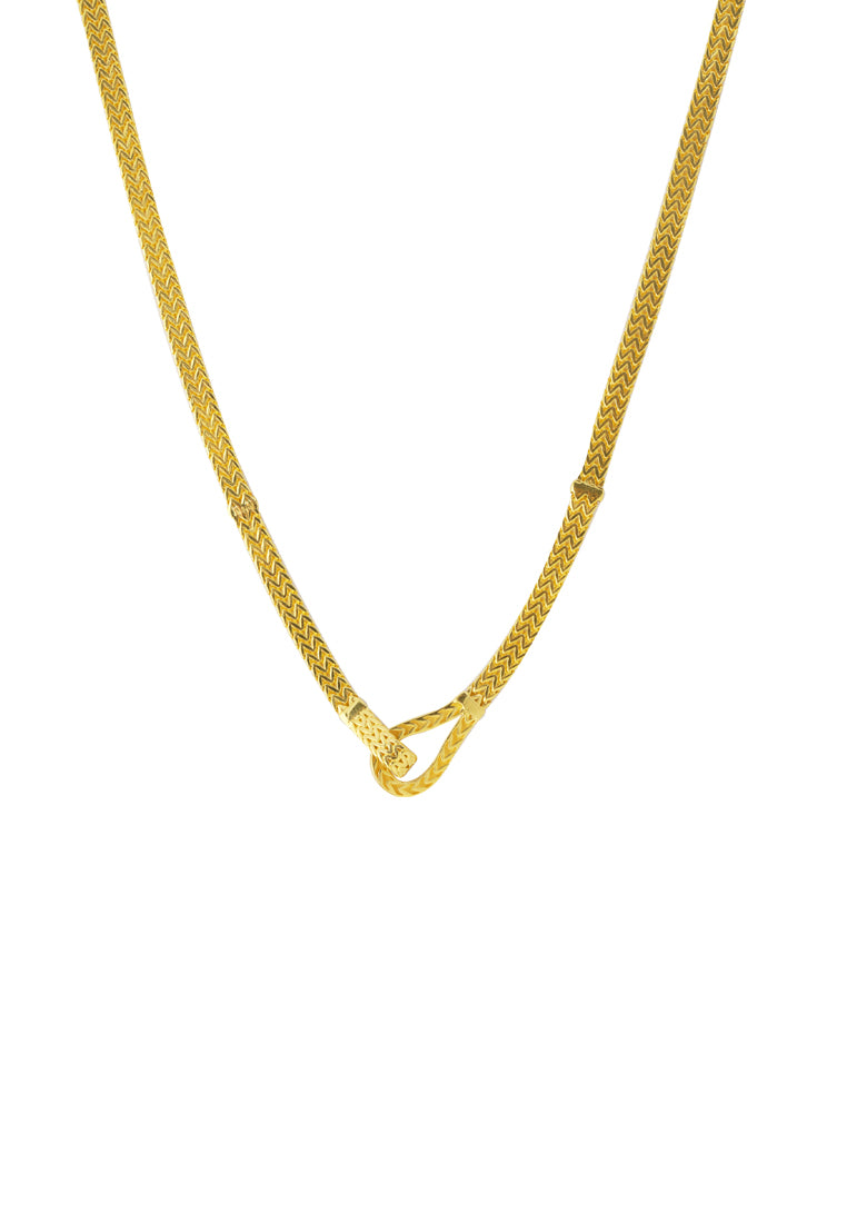 TOMEI Wondrous Necklace, Yellow Gold 916