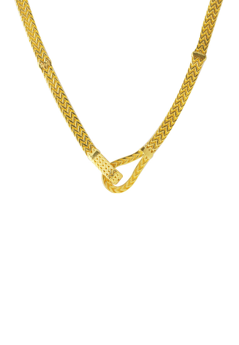 TOMEI Wondrous Necklace, Yellow Gold 916