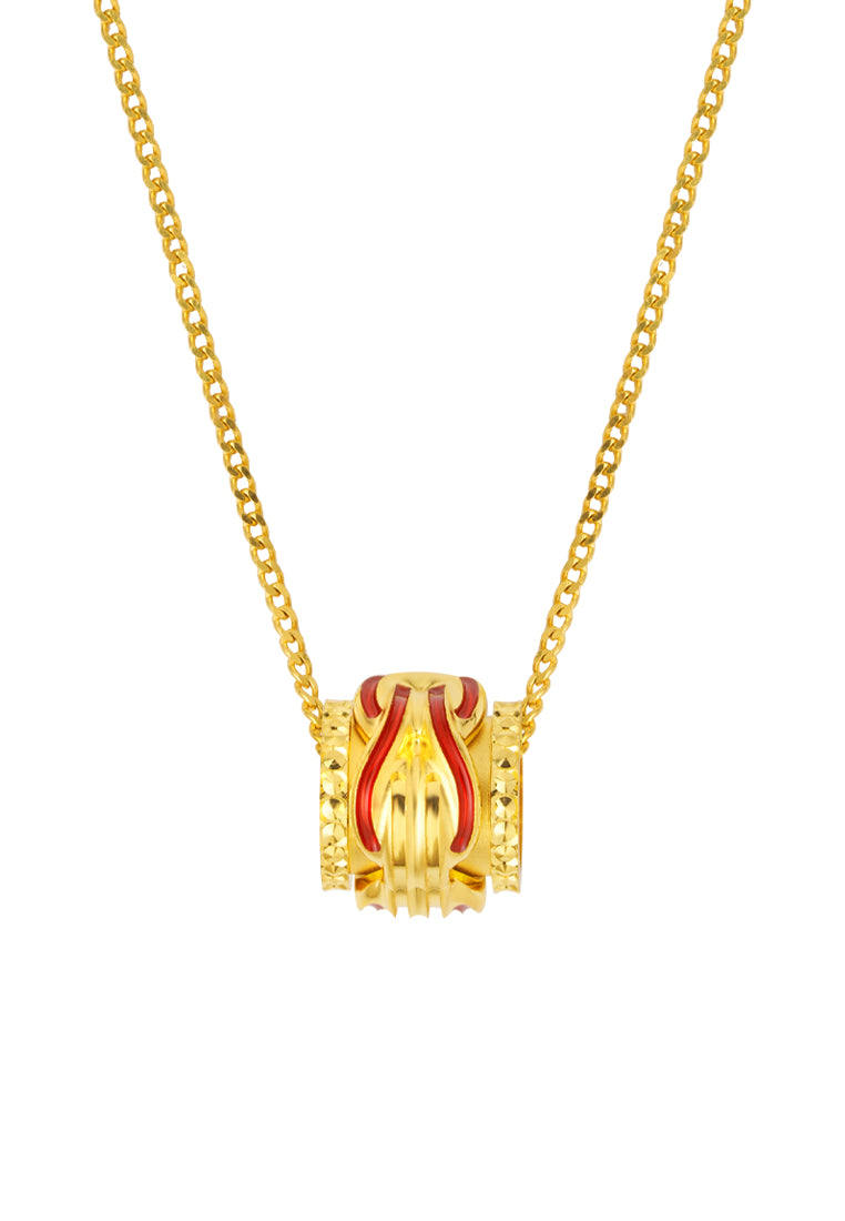 TOMEI x Xifu Necklace, Yellow Gold 999