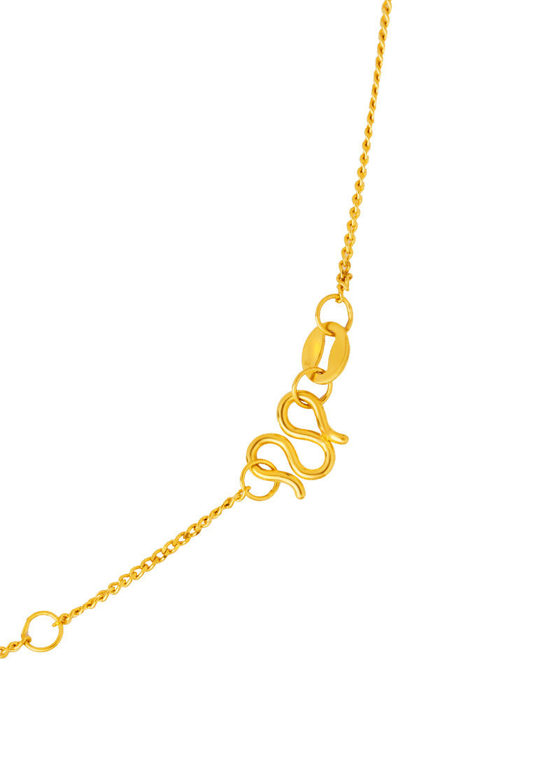 TOMEI x Xifu Necklace, Yellow Gold 999