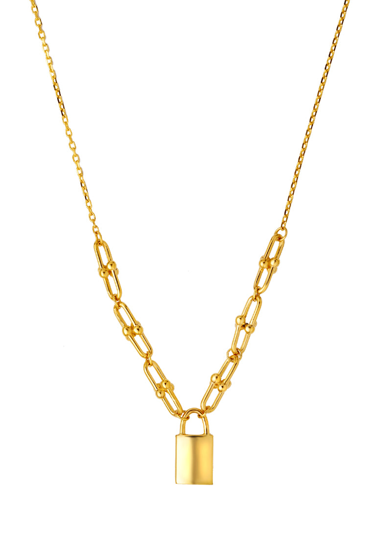 TOMEI Lusso Italia Necklace, Yellow Gold 916