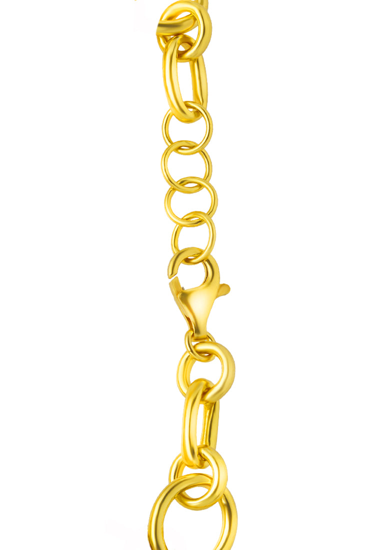 TOMEI Allure Bracelet, Yellow Gold 916