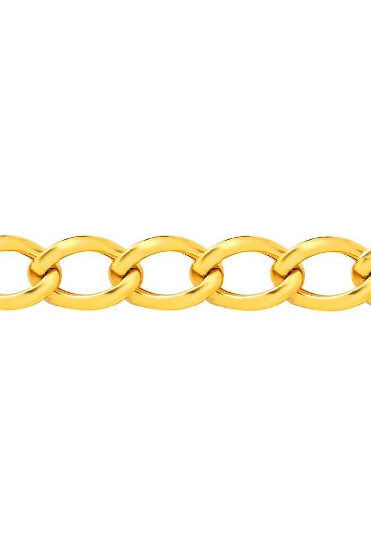 TOMEI Lusso Italia Bracelet, Yellow Gold 916