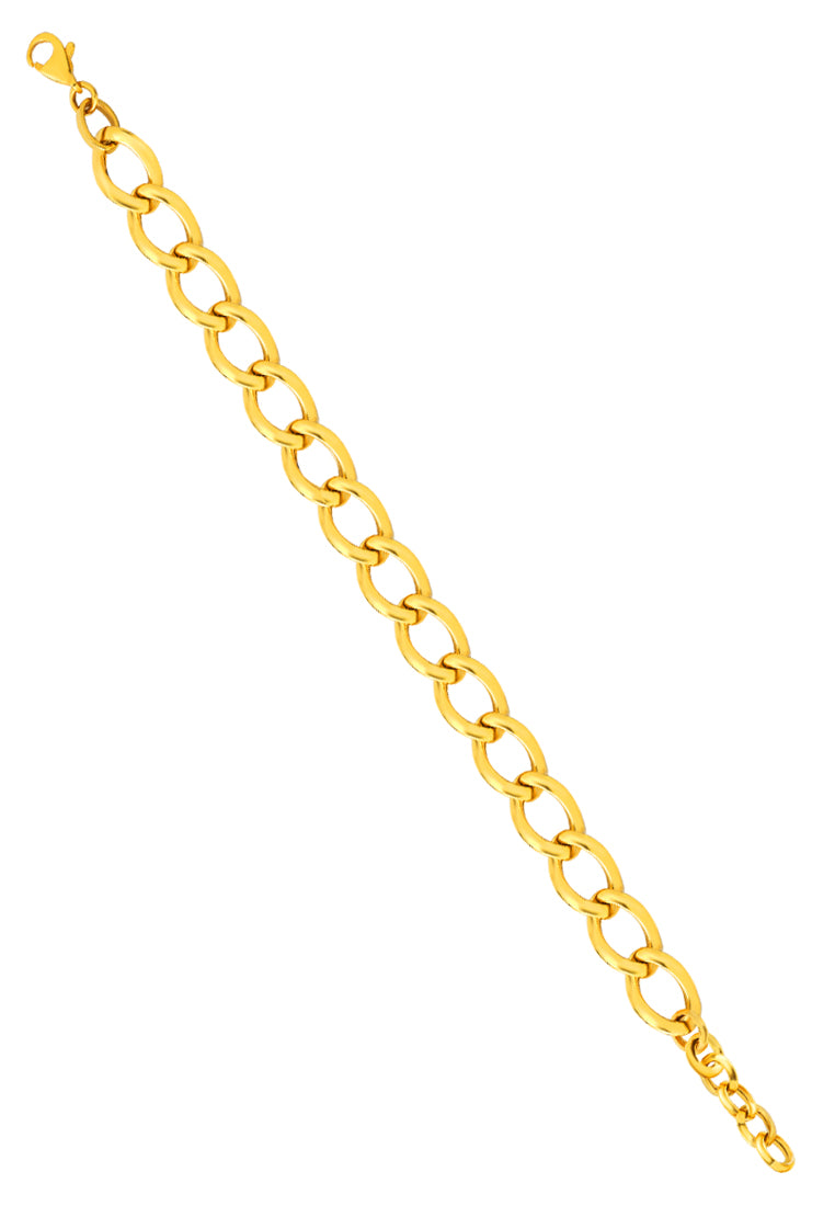 TOMEI Lusso Italia Bracelet, Yellow Gold 916