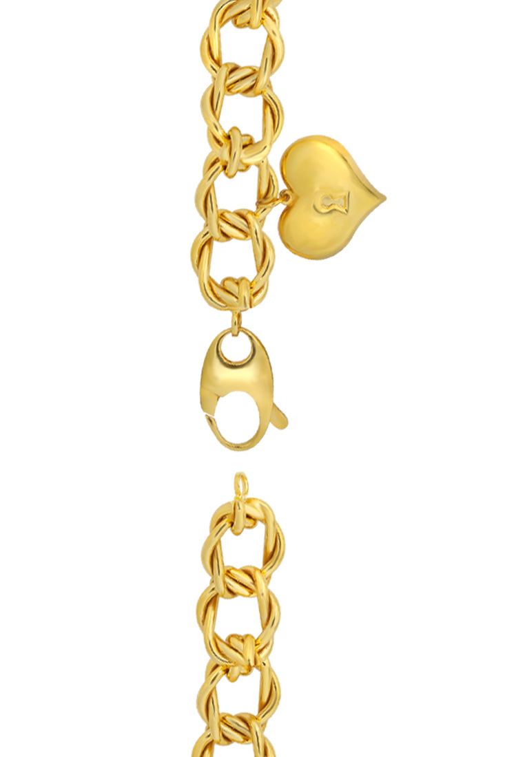 TOMEI Lusso Italia Bracelet, Yellow Gold 916