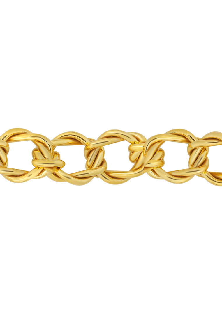 TOMEI Lusso Italia Bracelet, Yellow Gold 916