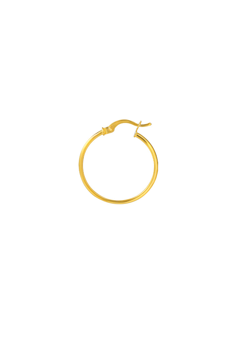 TOMEI Lusso Italia Earrings, Yellow Gold 916