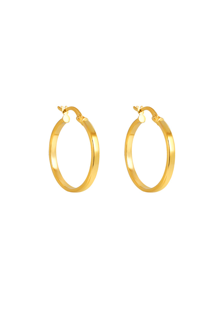 TOMEI Lusso Italia Earrings, Yellow Gold 916