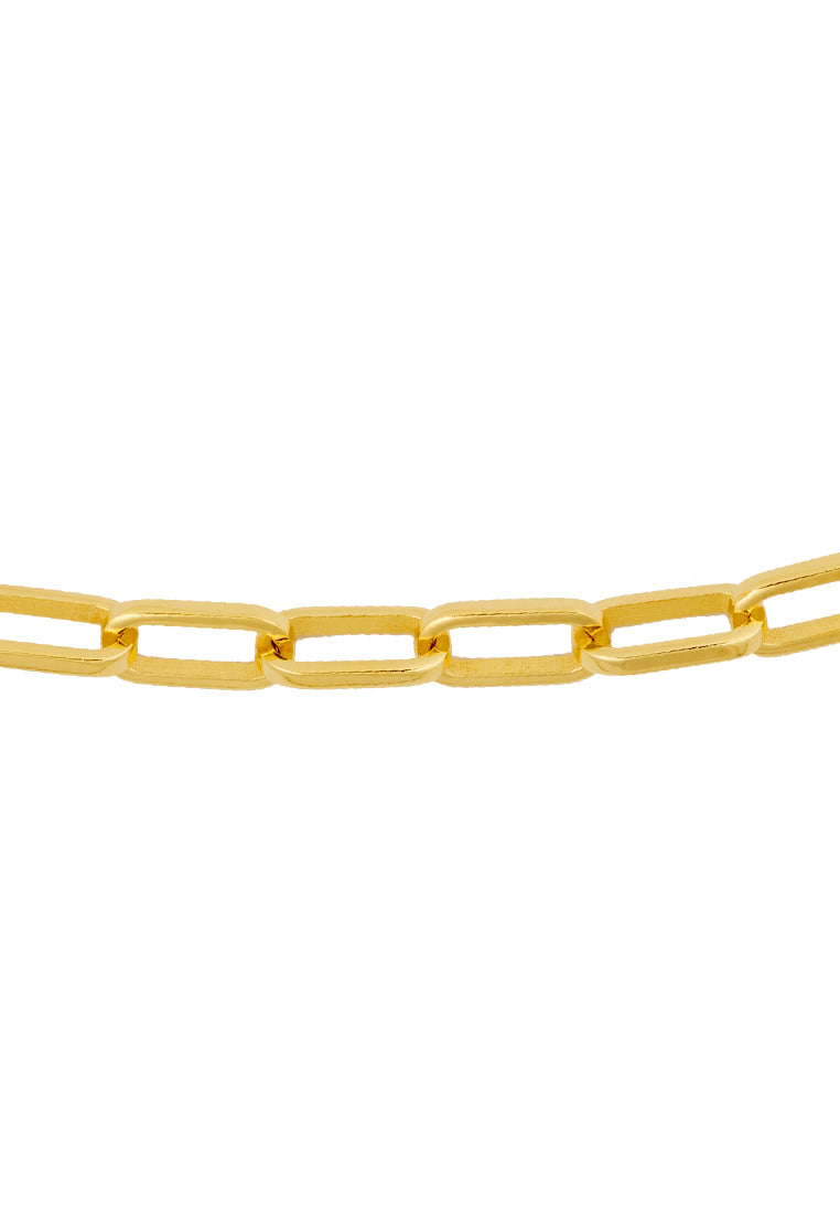 TOMEI Sinki Chain Bracelet, Yellow Gold 916