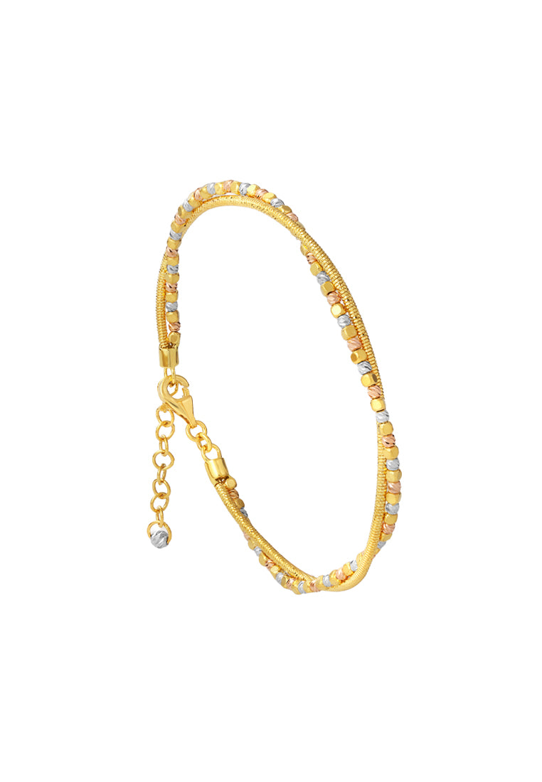 TOMEI Lusso Italia Bangle, Yellow Gold 916