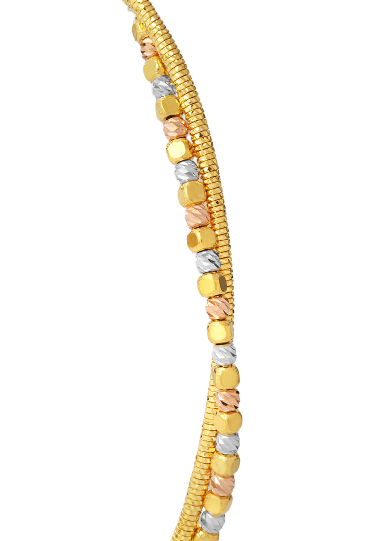 TOMEI Lusso Italia Bangle, Yellow Gold 916