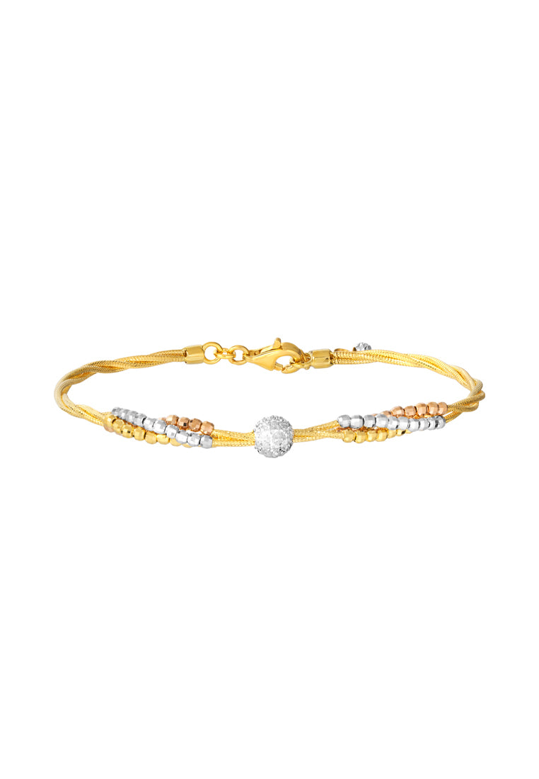 TOMEI Lusso Italia Bangle, Yellow Gold 916