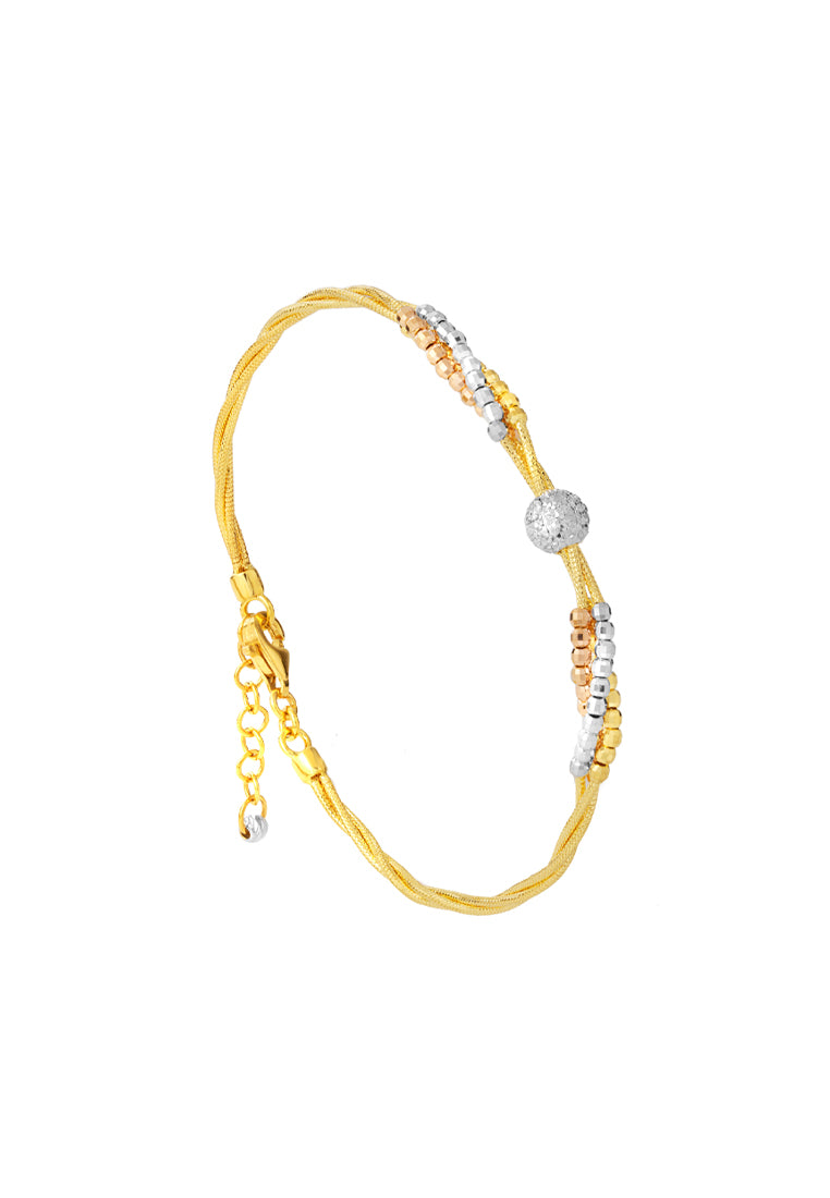 TOMEI Lusso Italia Bangle, Yellow Gold 916