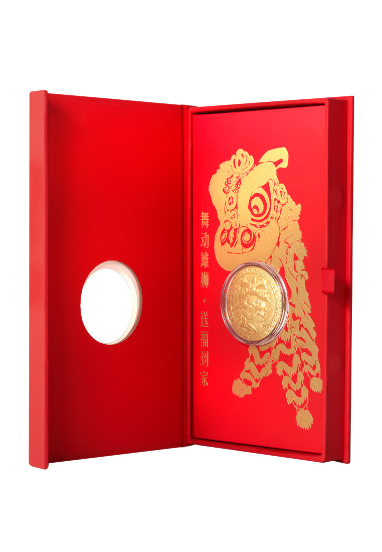 TOMEI 2025 Red Packet Snake Gold Wafer 0.2G, Yellow Gold 9999