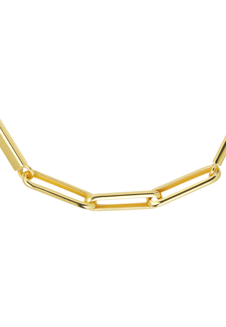 TOMEI Link Necklace, Yellow Gold 916