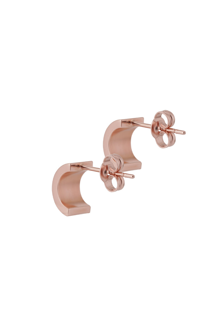 TOMEI Rouge Collection Enchanting Earrings, Rose Gold 750