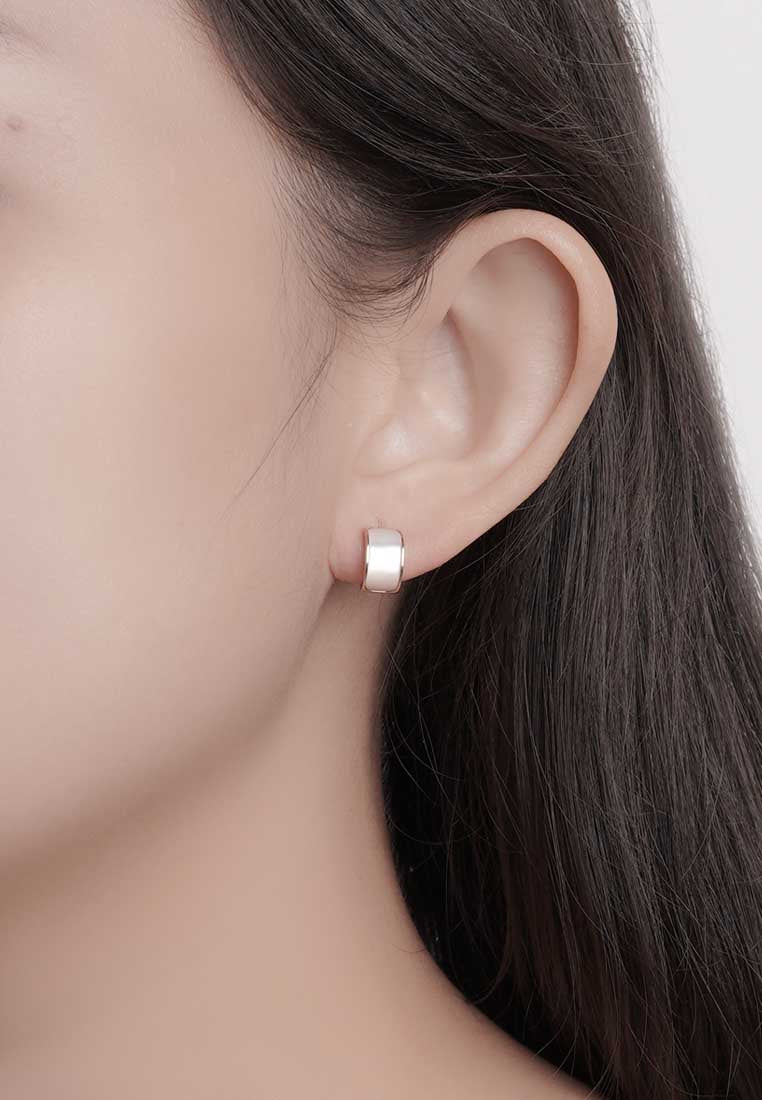 TOMEI Rouge Collection Enchanting Earrings, Rose Gold 750