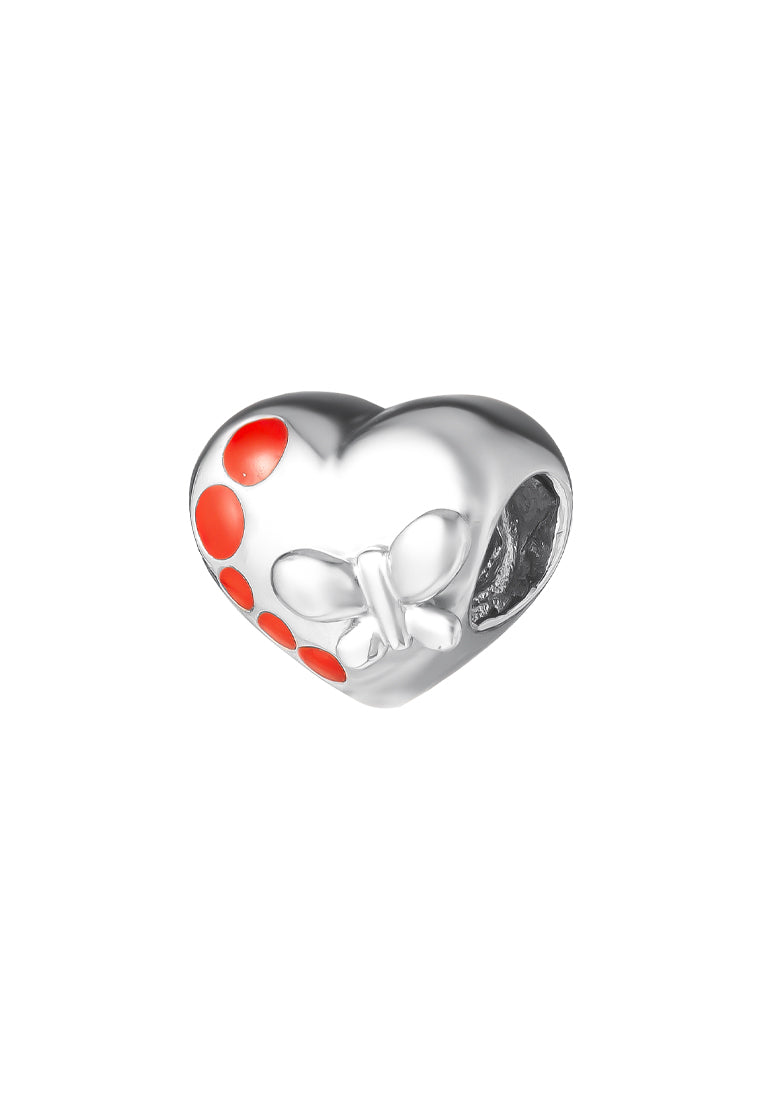 Drifting Notes of Love and Romance Charm | Tomei White Gold 585