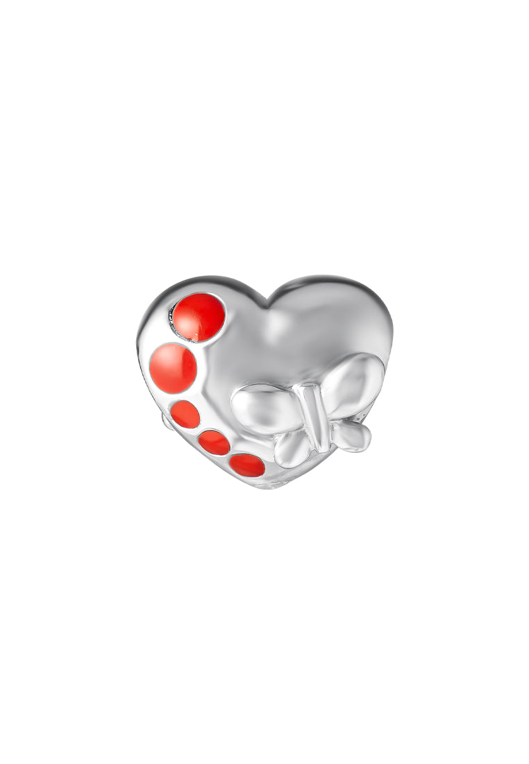 Drifting Notes of Love and Romance Charm | Tomei White Gold 585
