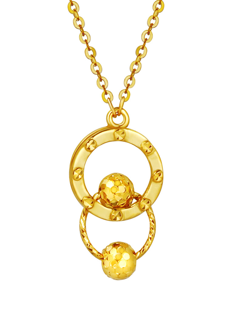 TOMEI Lusso Italia Necklace, Yellow Gold 916