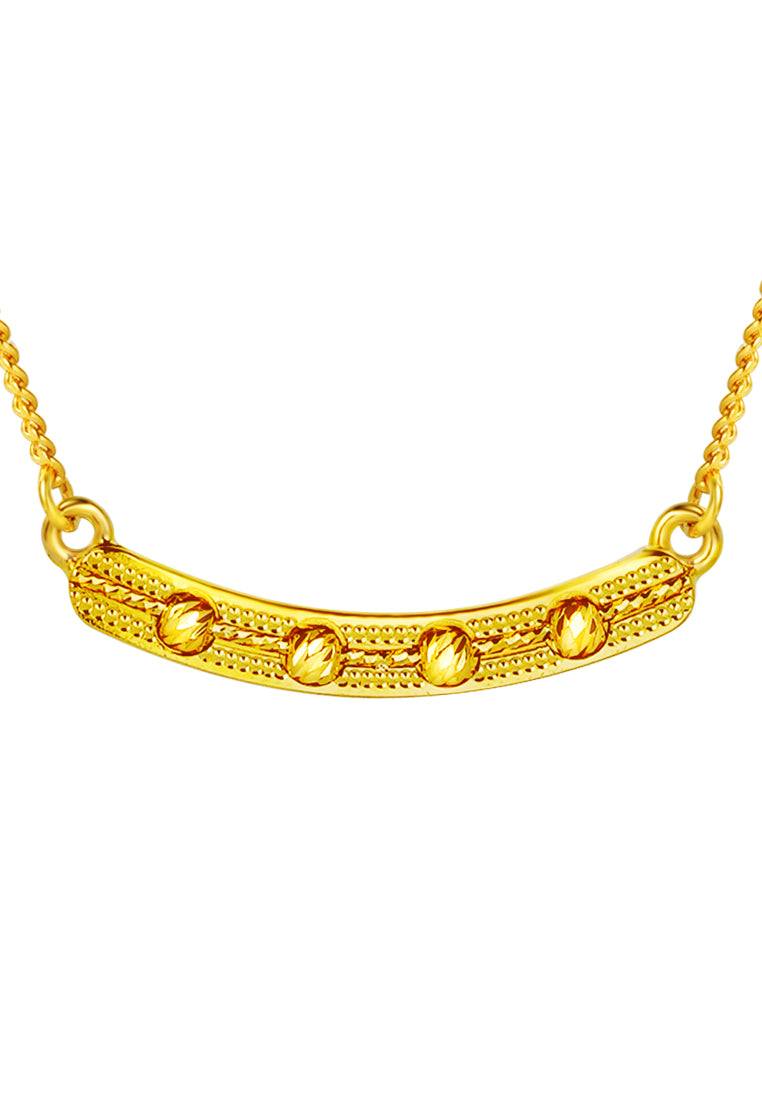 TOMEI Lusso Italia Necklace, Yellow Gold 916