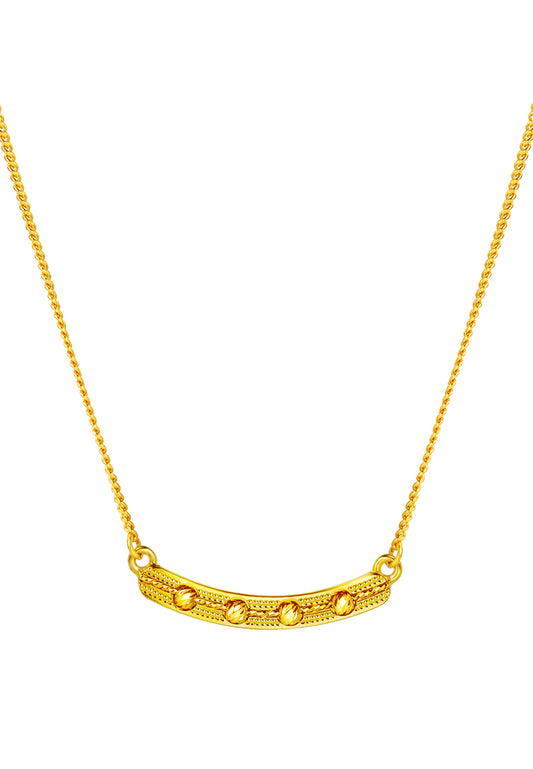 TOMEI Lusso Italia Necklace, Yellow Gold 916