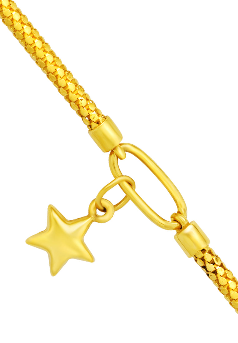 TOMEI Lusso Italia Star Bracelet, Yellow Gold 916