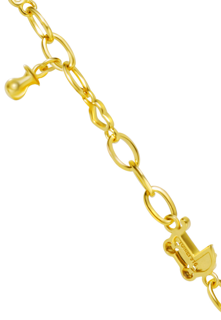 TOMEI Bracelet For Kidz, Yellow Gold 916