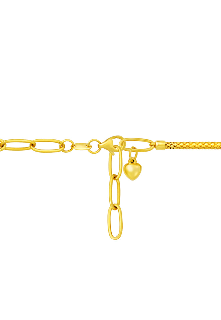 TOMEI Lusso Italia Star Bracelet, Yellow Gold 916