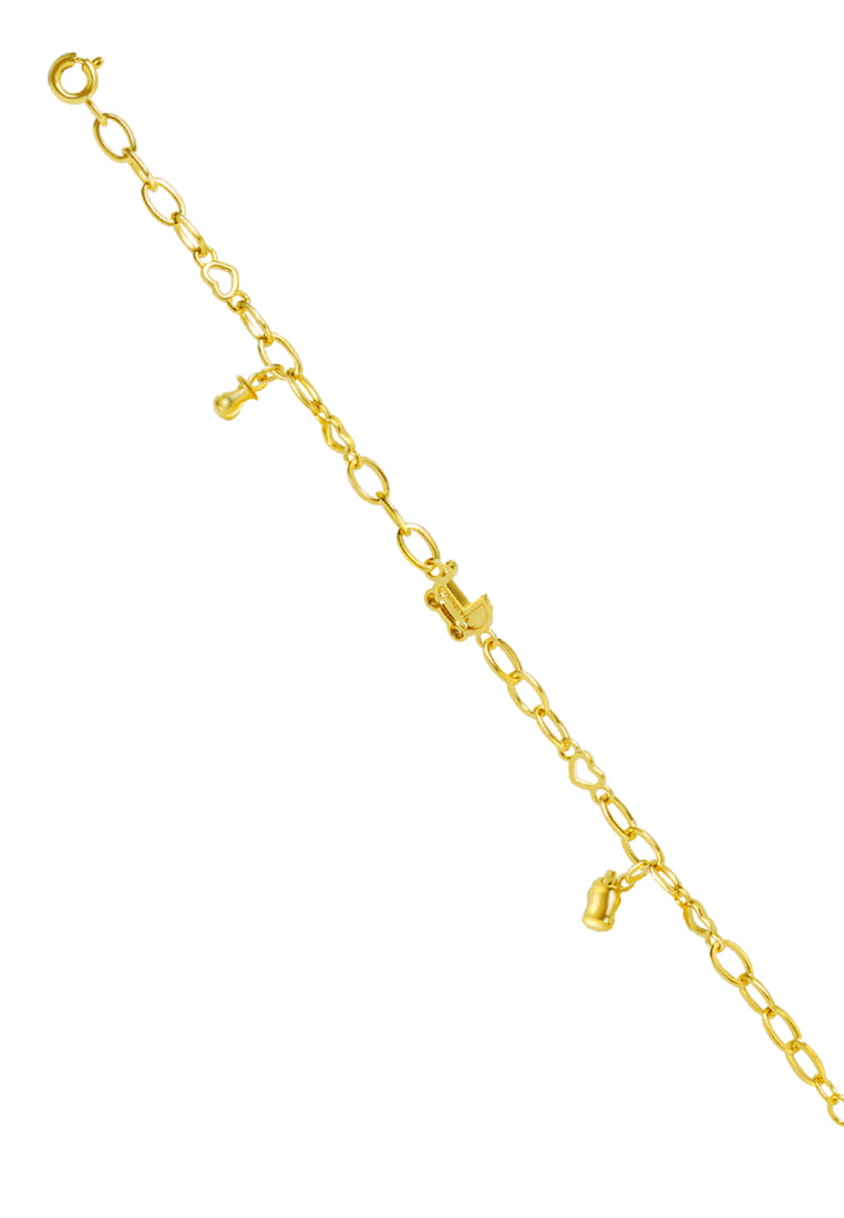 TOMEI Bracelet For Kidz, Yellow Gold 916