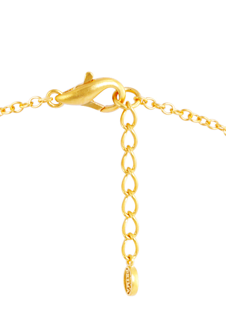 TOMEI X Prima Gold Daisy Collection, Necklace Yellow Gold 999