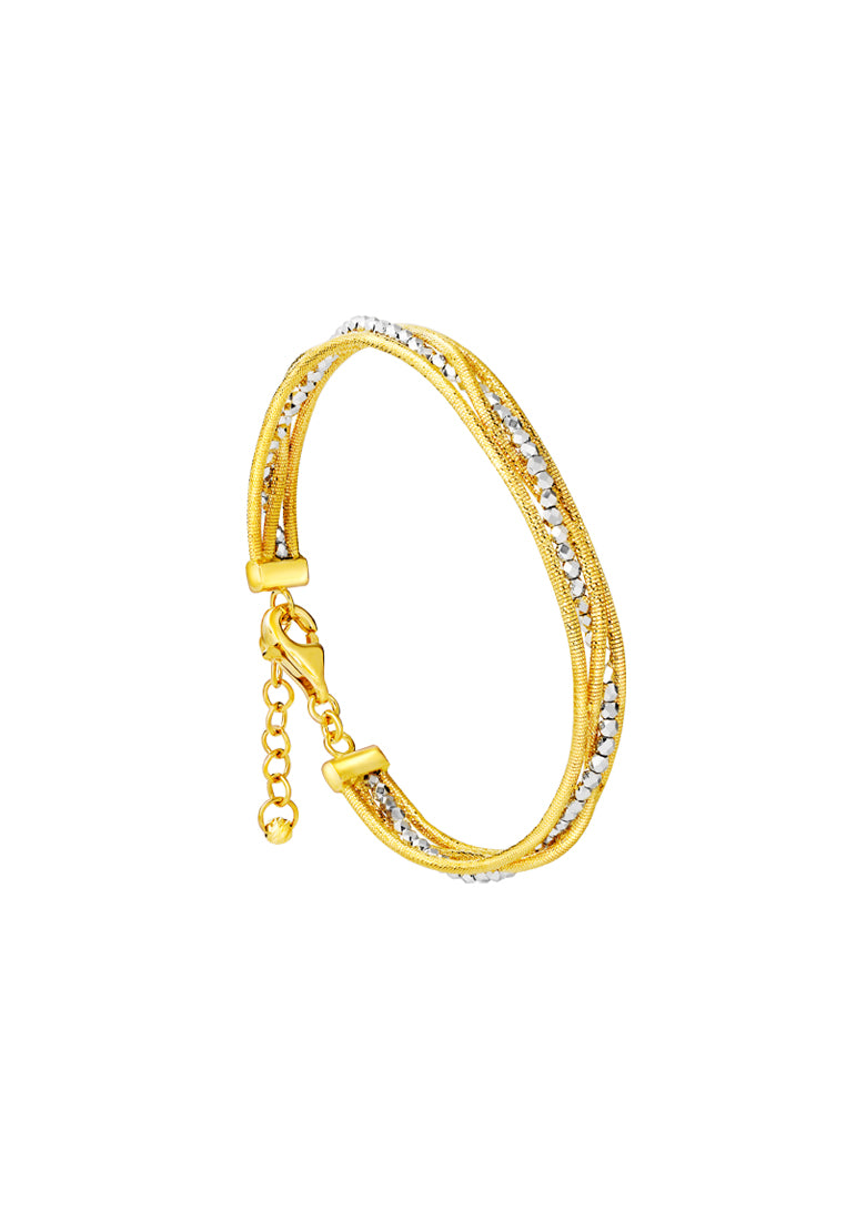 TOMEI Lusso Italia Bangle, Yellow Gold 916