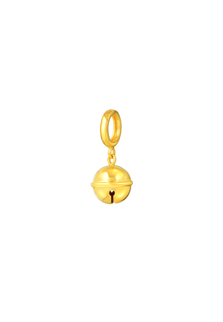 TOMEI Bell Charm, Yellow Gold 916