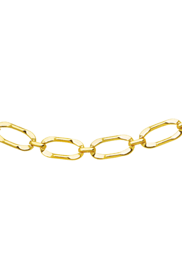 TOMEI Linked Bracelet, Yellow Gold 916