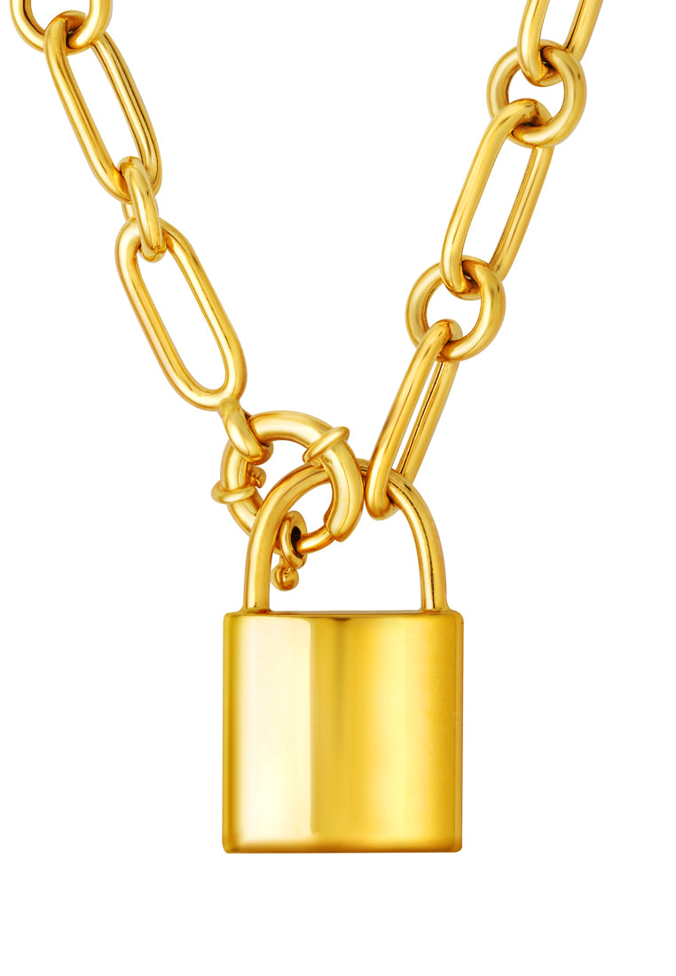 TOMEI Lusso Italia Necklace, Yellow Gold 916