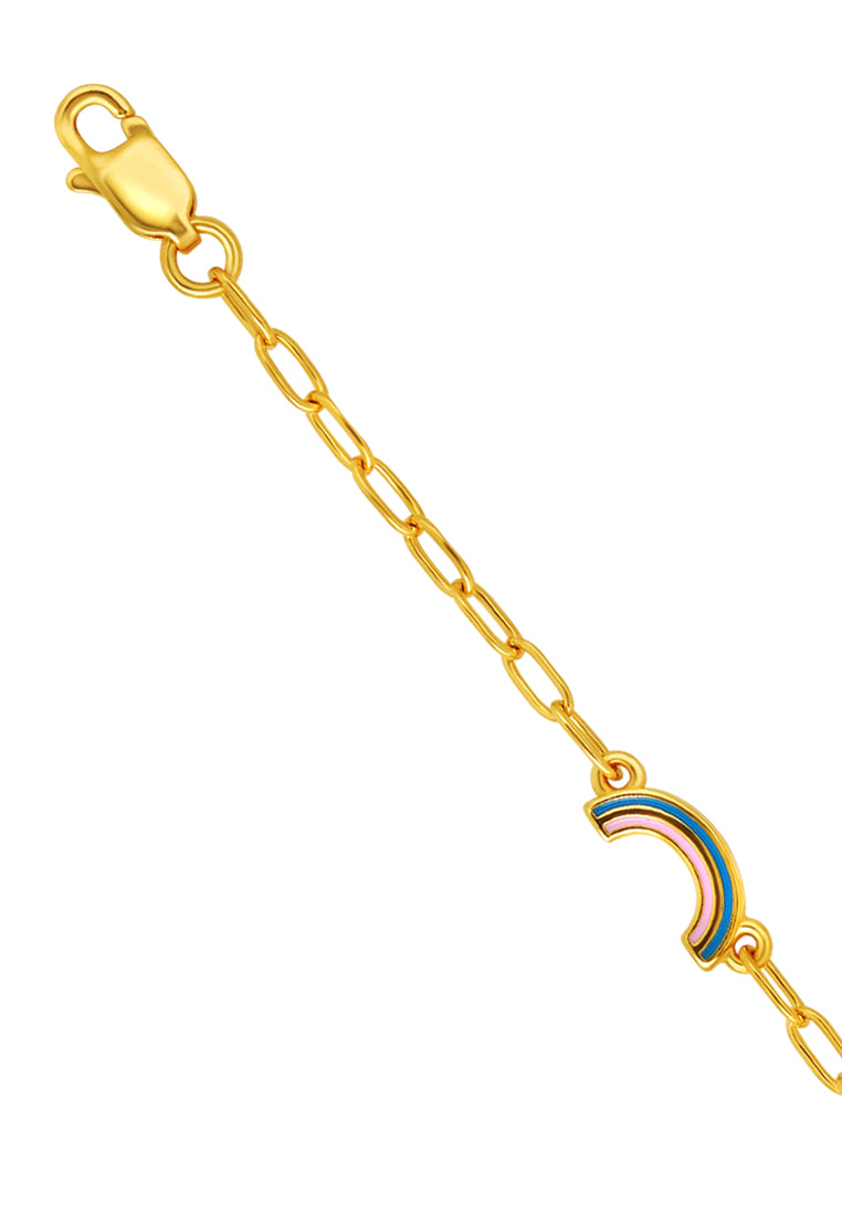 TOMEI X Sanrio Cinnamoroll Bracelet, Yellow Gold 916