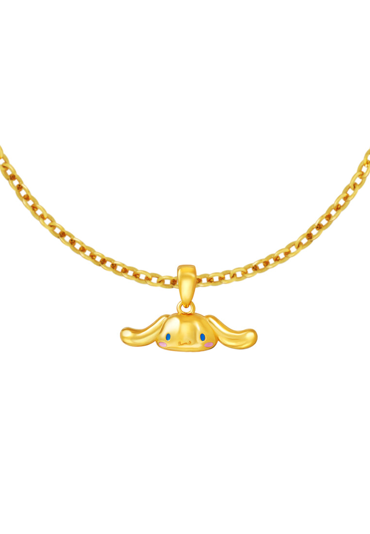 TOMEI X Sanrio Cinnamoroll Pendant, Yellow Gold 916