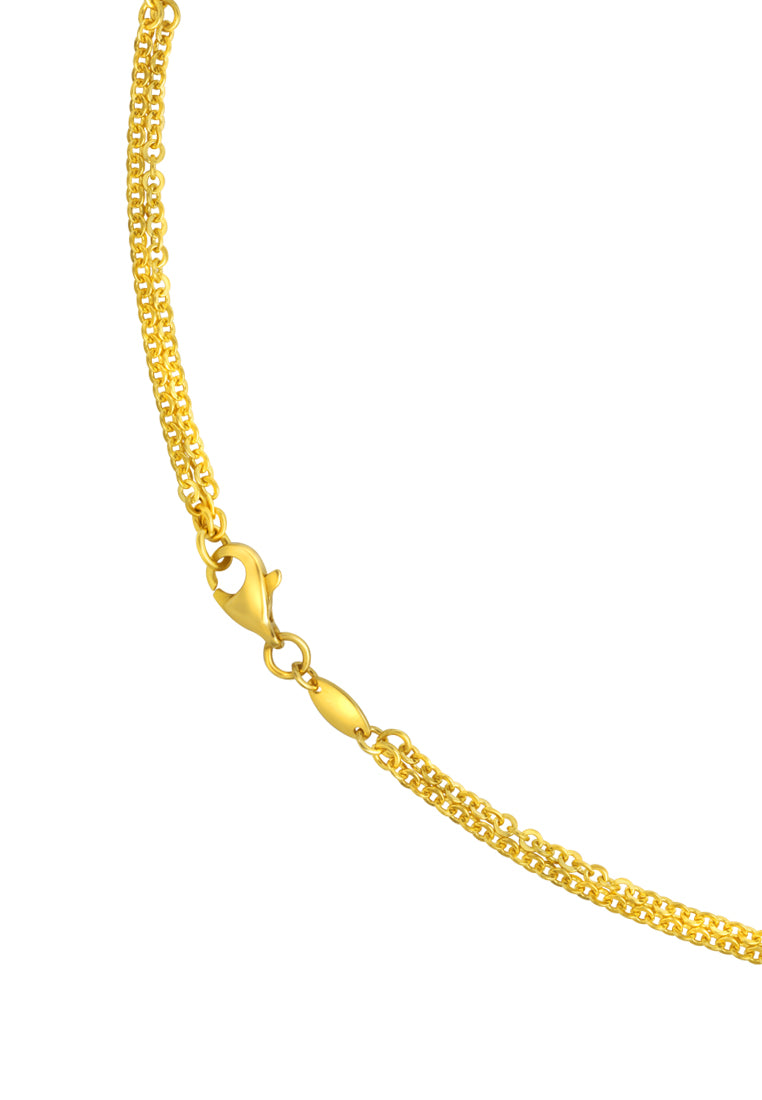 TOMEI Lusso Italia Necklace, Yellow Gold 916