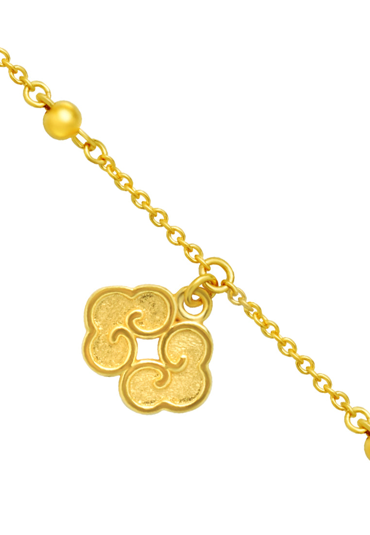 TOMEI RuYi Bracelet, Yellow Gold 916