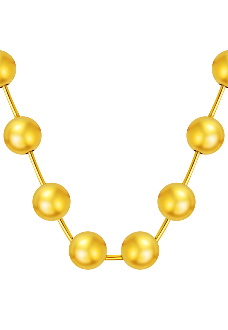 TOMEI Lusso Italia Necklace, Yellow Gold 916